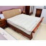 Louis XV Caned Bedstead with Bedstead Supreme and Topper - Ex Display.