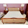 Louis XV Caned Bedstead with Bedstead Supreme and Topper - Ex Display.