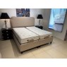 Vispring Serenity Adjustable Bed with Lennox H/B and Baronet and Dartington  -  Ex Display