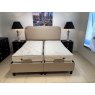 Vispring Serenity Adjustable Bed with Lennox H/B and Baronet and Dartington  -  Ex Display