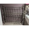 Coriander Nickel Bedstead with Slatted Base - Ex Display