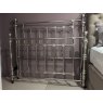 Coriander Nickel Bedstead with Slatted Base - Ex Display