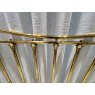 Austin Brass Bedstead with Slatted Base - Ex Display