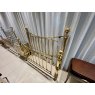 Austin Brass Bedstead with Slatted Base - Ex Display