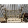 Austin Brass Bedstead with Slatted Base - Ex Display
