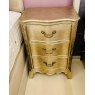 Georgian Leafed 3dr Bedside - Ex Display.