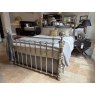 Dickens Nickel Bedstead & Slatted Base - Super King Size - Ex Display