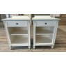 Romeo Painted Bedside Units x 2 - Ex Display.