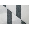 Lennox Flat Sheet - Ebony & White Striped