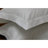 Cross Stitch Oxford Pillowcase Pair - White