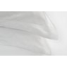 Cross Stitch Oxford Pillowcase Pair - White