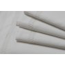 Cross Stitch Oxford Pillowcase Pair - White
