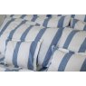 Lennox Stripe Pillowcase Pair - Majorelle Blue & White
