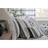 Lennox Stripe Pillowcase Pair - Ebony & White