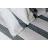 Lennox Stripe Pillowcase Pair - Ebony & White