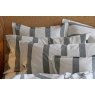 Lennox Stripe Pillowcase Pair - Ebony & White