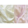 Amalia Home Collection Maria Bed Linen Bedding Set - Natural & Pink Silk Fabric Colours