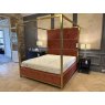 Hoxton Four Poster + Vispring Baronet Mattress & Bed Base  - Superking - Ex Display