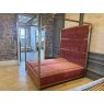 Hoxton Four Poster & Vispring De Luxe Bed Base  - Superking - Ex Display