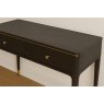 Bernstein Dressing Table - Chocolate Brown & Brass
