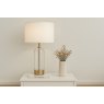 Cherubini Table Lamp - Brass and Crystal