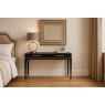 Isaac Dressing Table - Brown, Black & Brass
