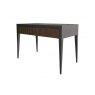 Matteo Dressing Table - Chocolate Brown & Black