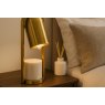 Padilla Table Lamp - Brass & White Marble