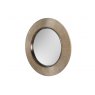 Trabaci Mirror in gunmetal finish with gunmetal trim