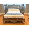 Floral Bedstead With Slatted Base - King Size - Ex Display.
