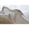 Louis XV Caned Painted Bed French White