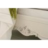 Louis XV Caned Painted Bed French White
