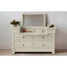 Manoir Painted Dressing Chest Argent