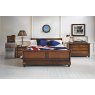 Wooden Palais Sleigh Bed