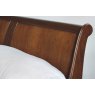 Wooden Palais Sleigh Bed