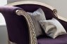 Versailles Silver Leafed Chaise Longue