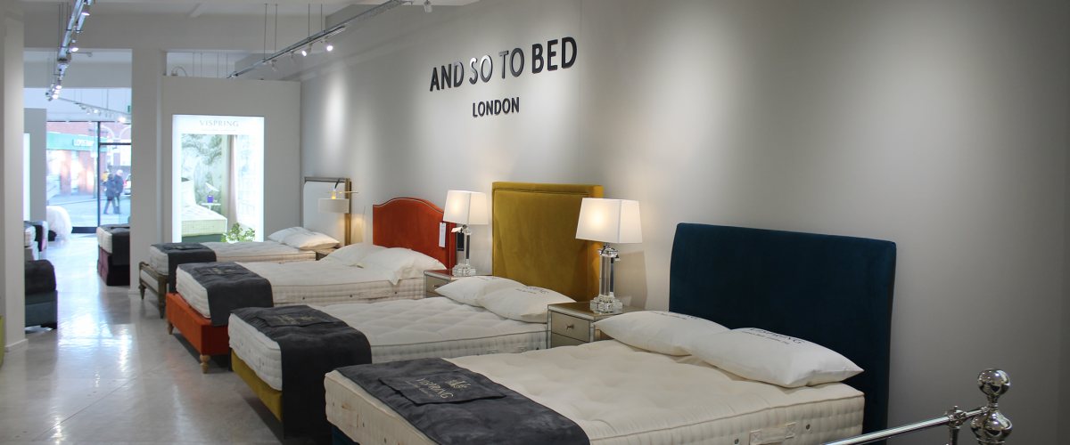 And So To Bed Weybridge Showroom