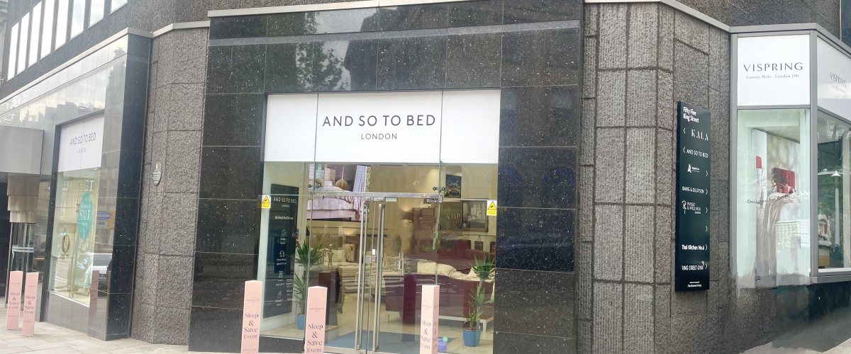 And So To Bed Manchester Showroom