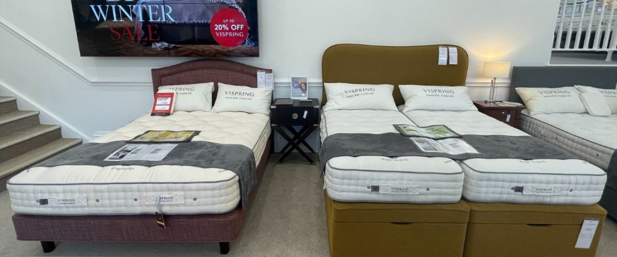 And So To Bed Hartley Wintney Showroom