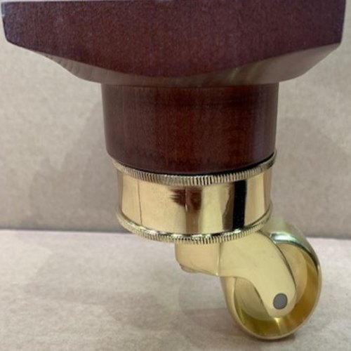 Dark Brass Castor