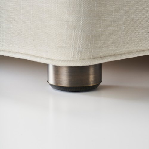 Bun Foot B2 - Steel & Bronze 6.5cm
