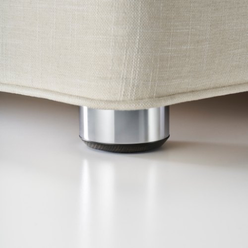 Bun Foot B2 - Steel & Chrome 6.5cm