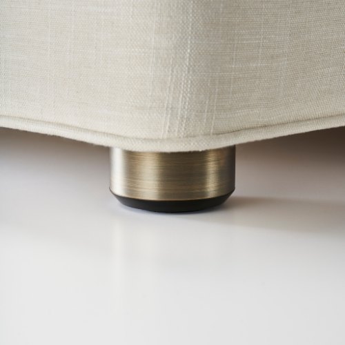 Bun Foot B2 - Ebony & Bronze 6.5cm
