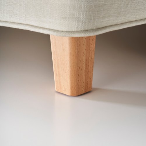 Wooden Leg L1 - Natural 13cm