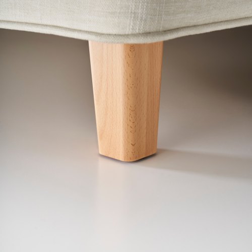 Wooden Leg L1 - Natural 15cm
