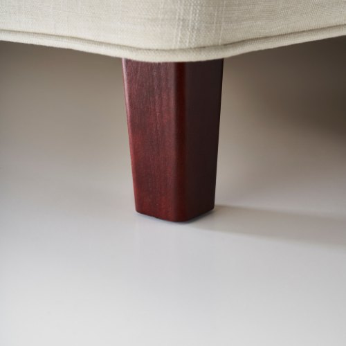 Wooden Leg L1 - Mahogany 15cm