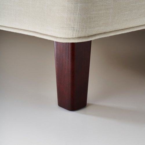 Wooden Leg L1 - Mahogany 18cm