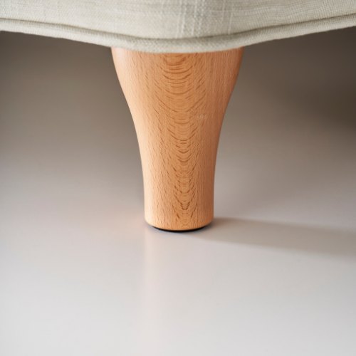 Wooden Leg L2 - Natural 15cm