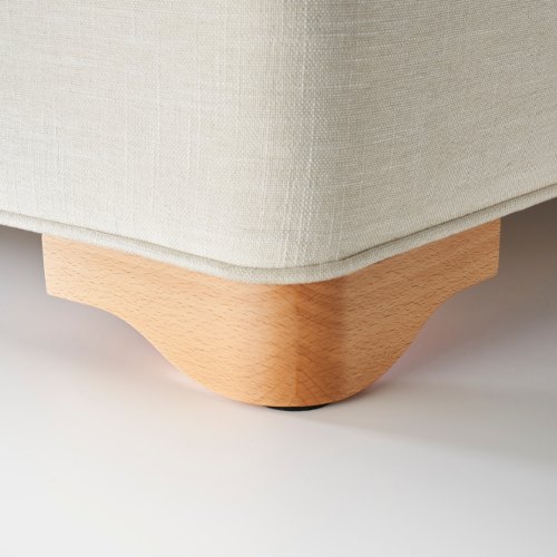 Wooden Leg L3 - Natural 6.5cm