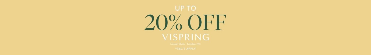 Spring Sale - 20% Off Vispring